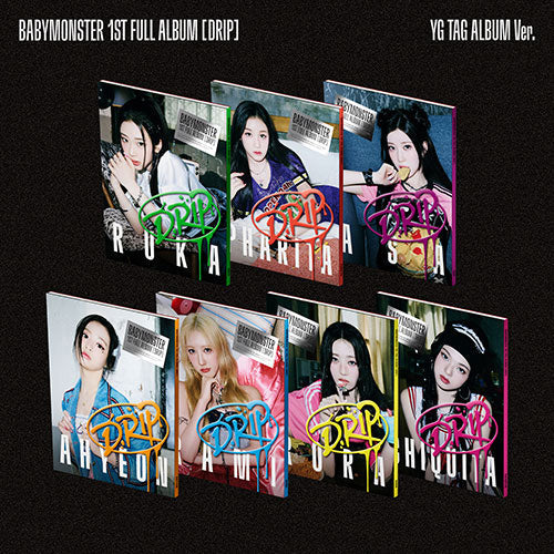 BABYMONSTER 1st Full Album (DRIP) Random YG Tag Album Ver.