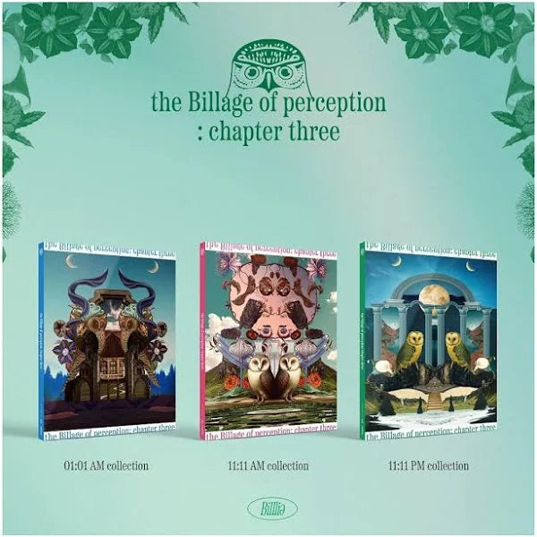 Billlie 3rd Mini Album - The Billage of Perception : Chapter Three CD (Random Ver)