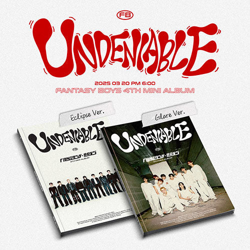 FANTASY BOYS 4th Mini Album - UNDENIABLE