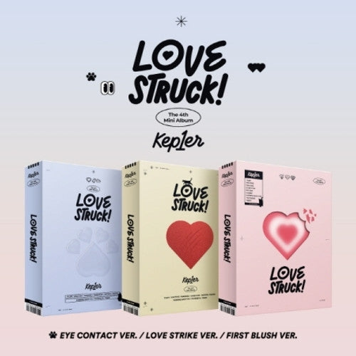 Kep1er 4th Mini Album - LOVESTRUCK! CD (Random Ver)