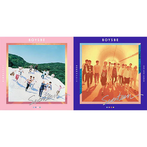 SEVENTEEN 2nd Mini Album - Boys Be CD (Random Ver.)