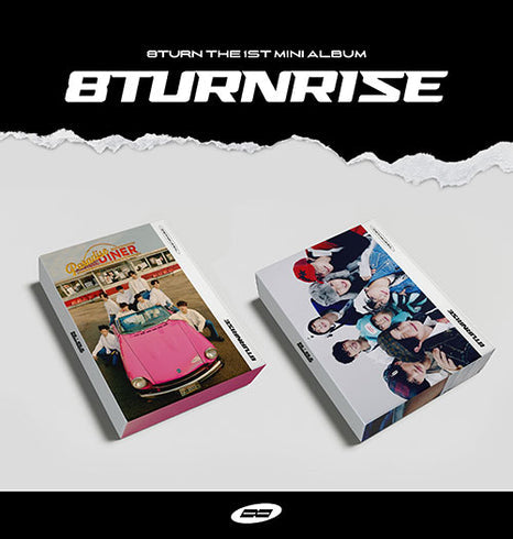 8TURN 1st Mini Album - 8TURNRISE (Random Ver) CD