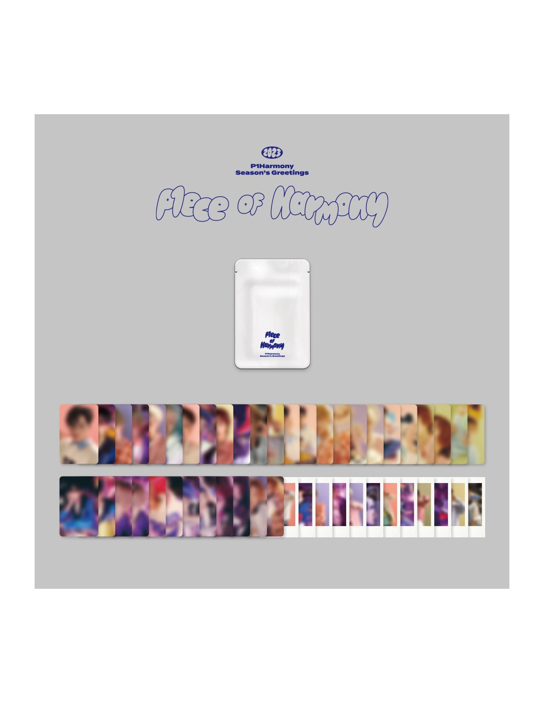 P1Harmony 2023 SEASON'S GREETINGS Fortune Trading Card