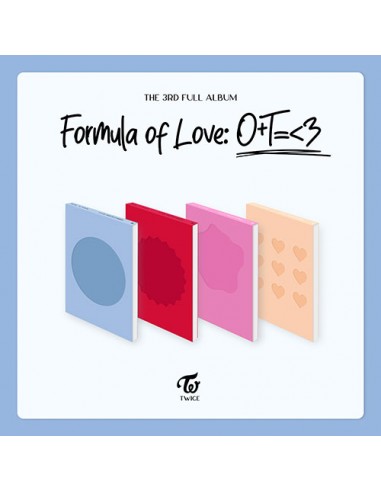 TWICE 3rd Formula Of Love (Random Version) Re-Release CD