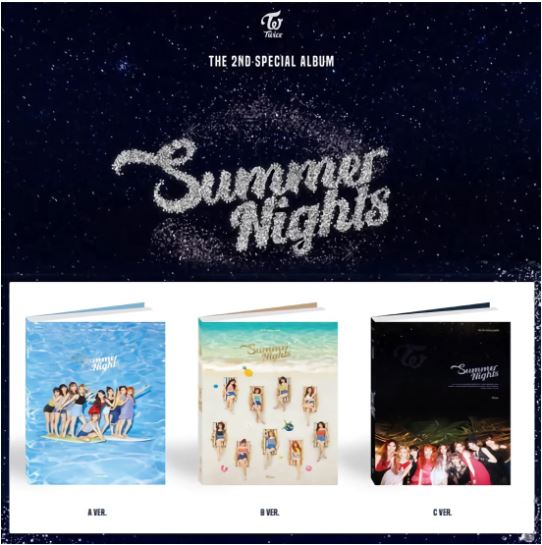 TWICE 2nd Special Album - Summer Nights (Random Ver.) CD