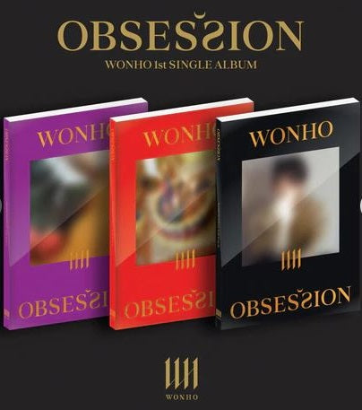 WONHO 1st Single Album - OBSESSION