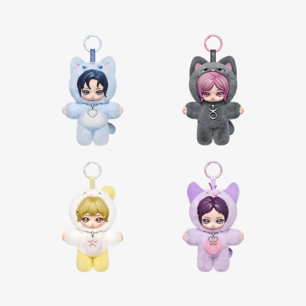 AESPA Fluffy Club Series Vinyl Flush Doll Pendant [Blind Box]