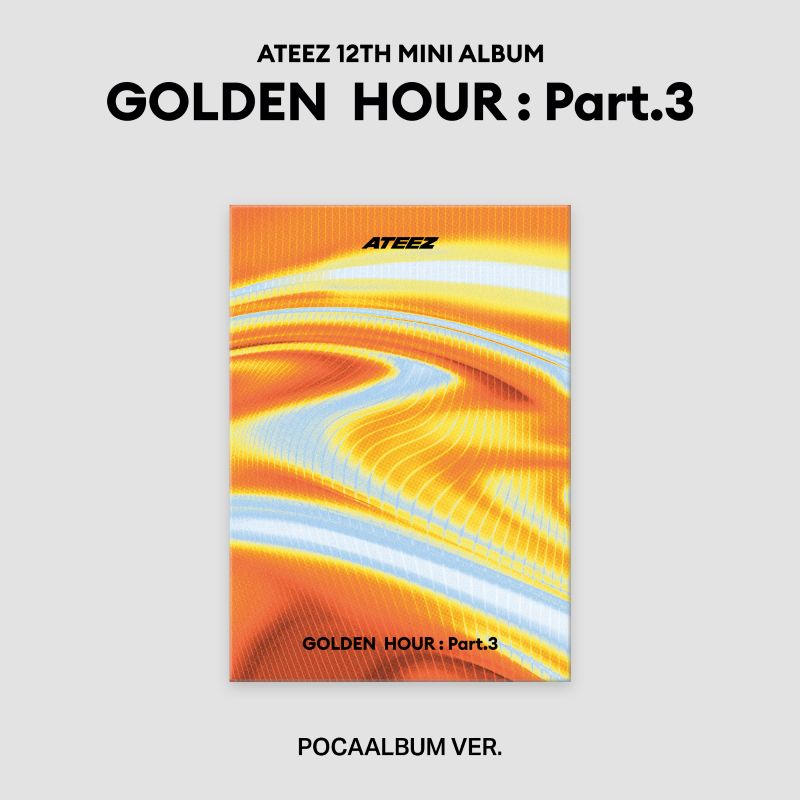 ATEEZ 12th Mini Album - Golden Hour: Part 3 [POCA Ver] - [***PRE-ORDER***]