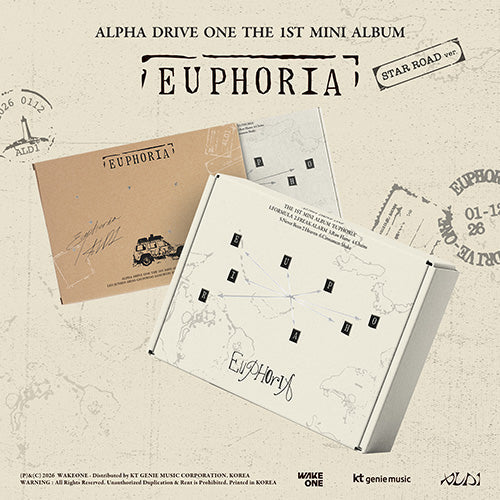 ALPHA DRIVE ONE THE 1ST MINI ALBUM (EUPHORIA) STAR ROAD VER.