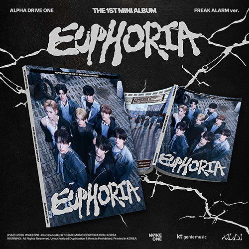ALPHA DRIVE ONE THE 1ST MINI ALBUM (EUPHORIA) FREAK ALARM VER.