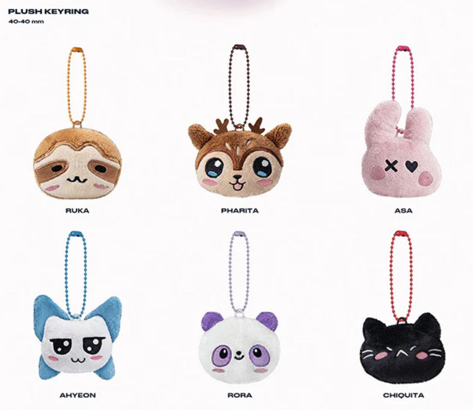 BABYMONSTER 3RD MINI ALBUM (CHOOM) PLUSH KEYRING VER.