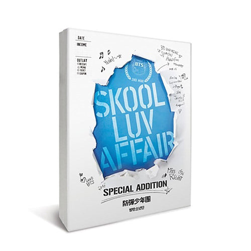 BTS 2ND MINI ALBUM (SKOOL LUV AFFAIR) SPECIAL ADDITION