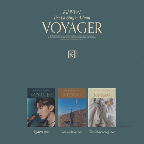 KIHYUN 1ST SINGLE ALBUM [VOYAGER] (Random)