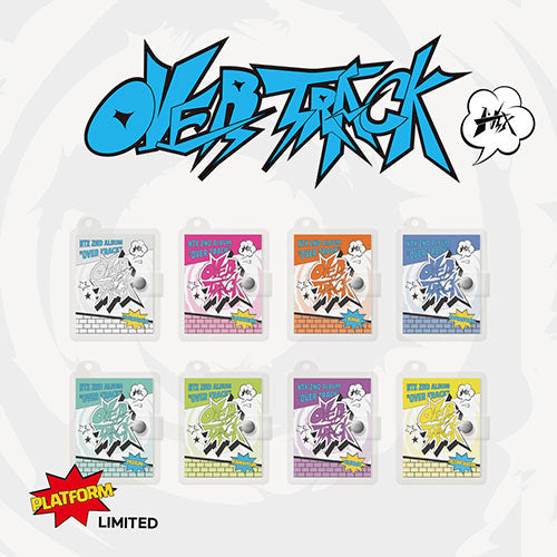 NTX 2nd Album - OVER TRACK (BINDER KEYRING VER.) RANDOM VER.