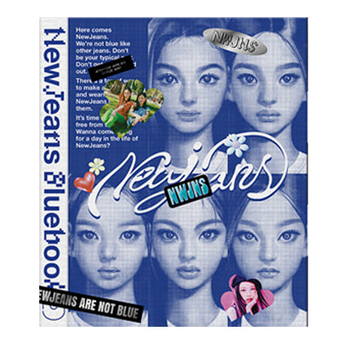 NEWJEANS 1ST EP ALBUM (NEW JEANS) BLUEBOOK VER.