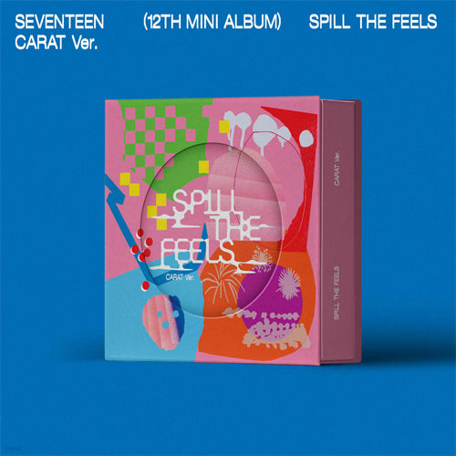SEVENTEEN 12TH MINI ALBUM SPILL THE FEELS (CARAT VER.) RANDOM