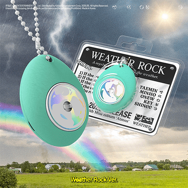 SHINee 6TH MINI ALBUM (Atmos) Weather Rock VER.