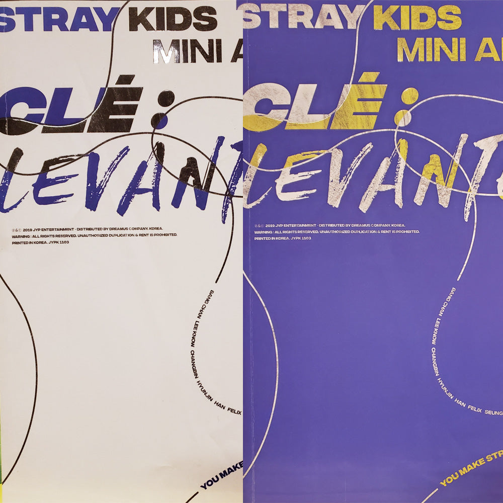 STRAY KIDS 5TH MINI ALBUM (CLE: LEVANTER) STANDARD VERSION