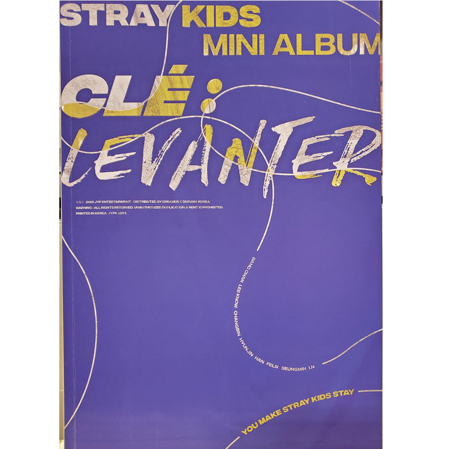 STRAY KIDS 5TH MINI ALBUM (CLE: LEVANTER) STANDARD VERSION