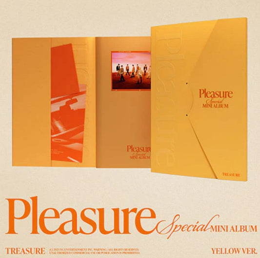 TREASURE Special Mini Album- [Pleasure] (Green Ver./Yellow Ver.)