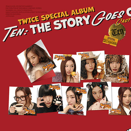 TWICE (TEN:THE STORY GOES ON) CAST Ver.