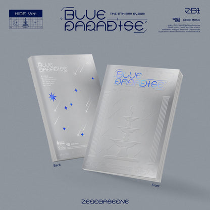 ZEROBASEONE 5th Mini Album [BLUE PARADISE] (HIDE Ver. / SEEK Ver.)