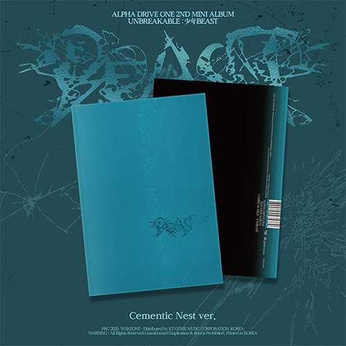 ALPHA DRIVE ONE 2nd Mini Album - UNBREAKABLE: BEAST (CEMENTIC NEST Ver.)