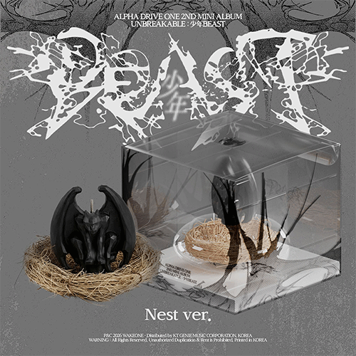 ALPHA DRIVE ONE 2nd Mini Album - UNBREAKABLE: BEAST (NEST Ver.)