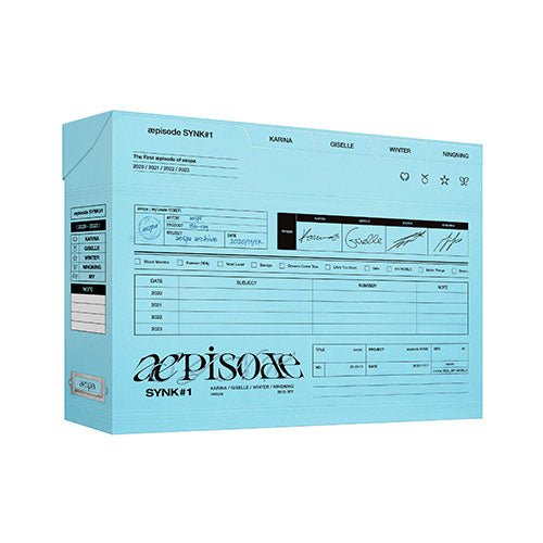 AESPA æpisode SYNK#1 (Blu-Ray Ver.)