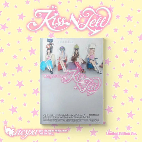 AESPA Japan 1st Mini Album - Kiss N Tell (Limited Ver.)