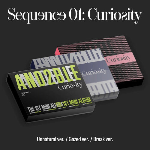AND2BLE 1st Mini Album - Sequence 01: Curiosity (RANDOM)