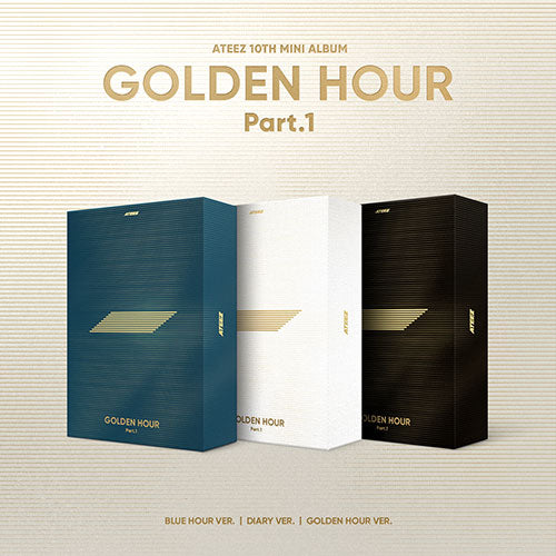 ATEEZ 10th Mini Album [GOLDEN HOUR : Part.1] (Random)