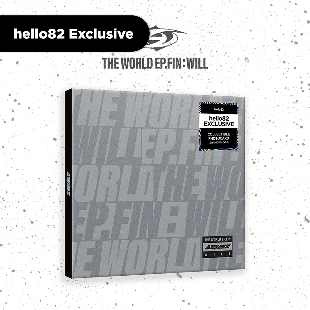 ATEEZ Album - THE WORLD EP.FIN: WILL (Digipak) CD - hello82 Exclusive