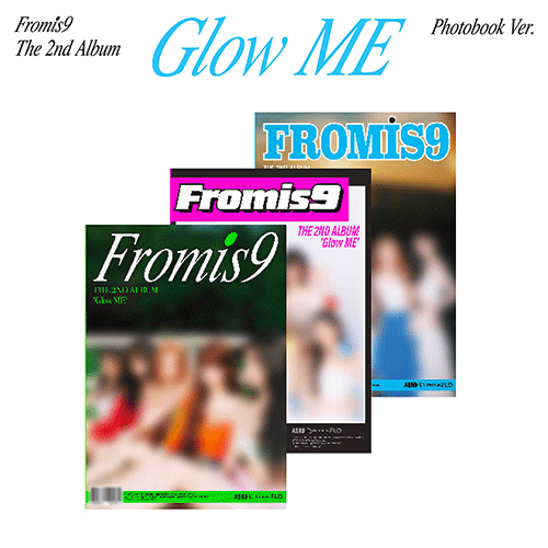 fromis_9 THE 2ND ALBUM [GLOW ME] PHOTOBOOK VER. (RANDOM)