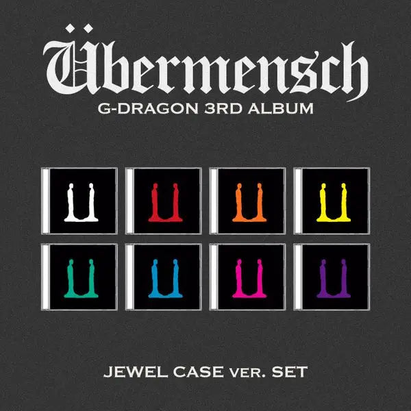 G-DRAGON - 3rd Album [Übermensch] JEWEL Ver. (Random)