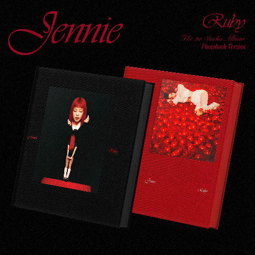 JENNIE THE 1ST STUDIO ALBUM [RUBY] PHOTOBOOK VER.