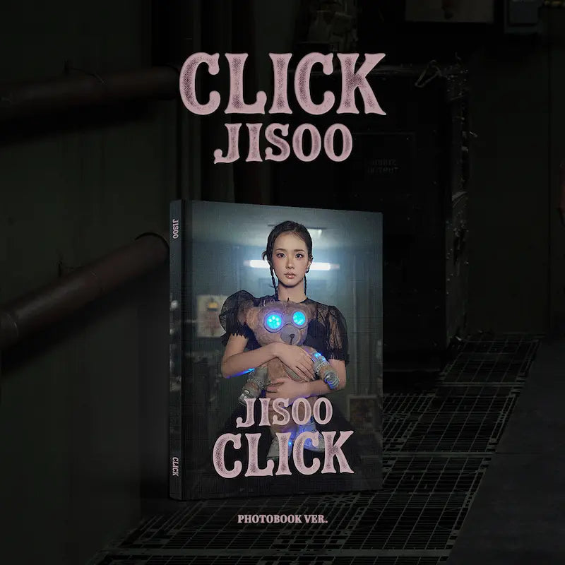 [BLACKPINK] JISOO Single Album [CLICK] (PHOTO BOOK VER.) + POB
