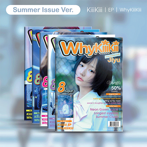KIIIKIII EP ALBUM [WhyKiiiKiii] SUMMER ISSUE VER. (RANDOM)