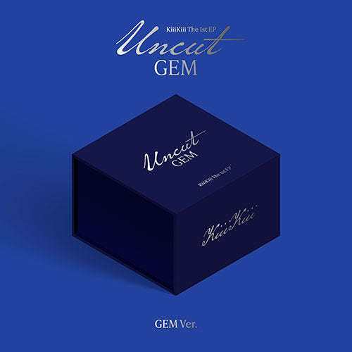 KiiiKiii The 1st EP - UNCUT GEM (GEM - Limited Ver.) [***PRE-ORDER***]