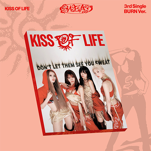 KISS OF LIFE 3rd Single Album - SWEAT (BURN Ver.)