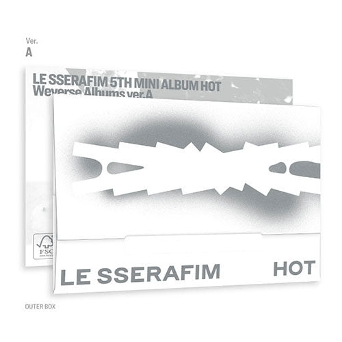 LE SSERAFIM 5th Mini Album [HOT] Random (Weverse Ver.)