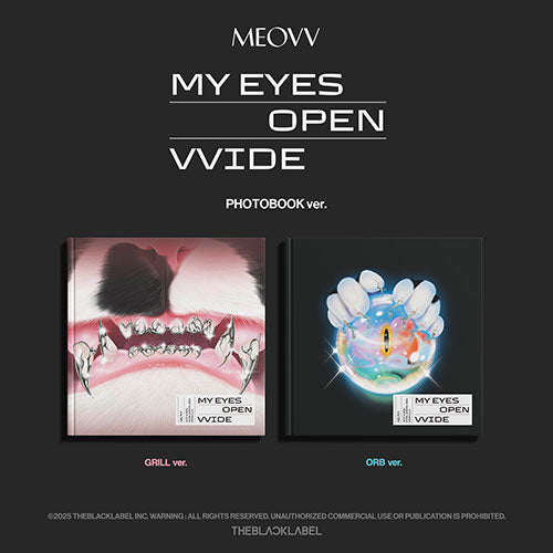 MEOVV 1ST EP ALBUM [MY EYES OPEN VVIDE] PHOTOBOOK VER.