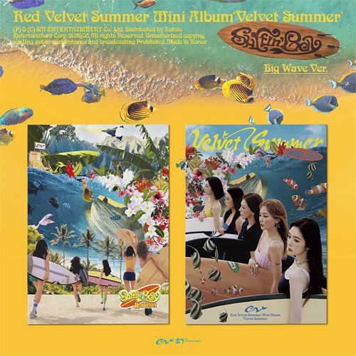 RED VELVET SUMMER MINI ALBUM - VELVET SUMMER [BIG WAVE VER.]