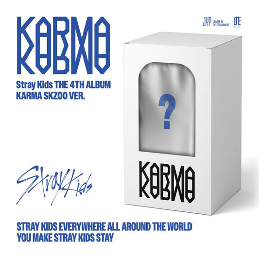 STRAY KIDS 4th Album KARMA [SKZOO Ver] Random PLUS Soundwave Official Photocard
