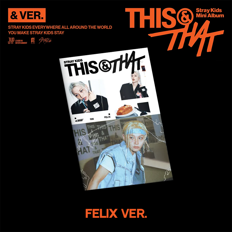 STRAY KIDS MINI ALBUM [THIS & THAT] & VER. (Random)