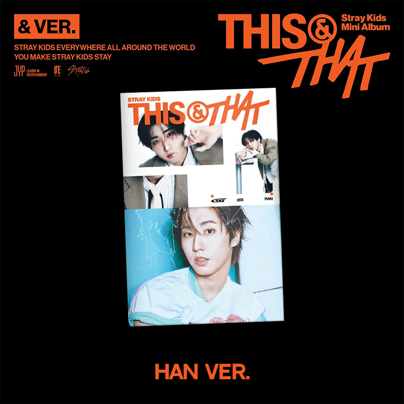 STRAY KIDS MINI ALBUM [THIS & THAT] & VER. (Random)