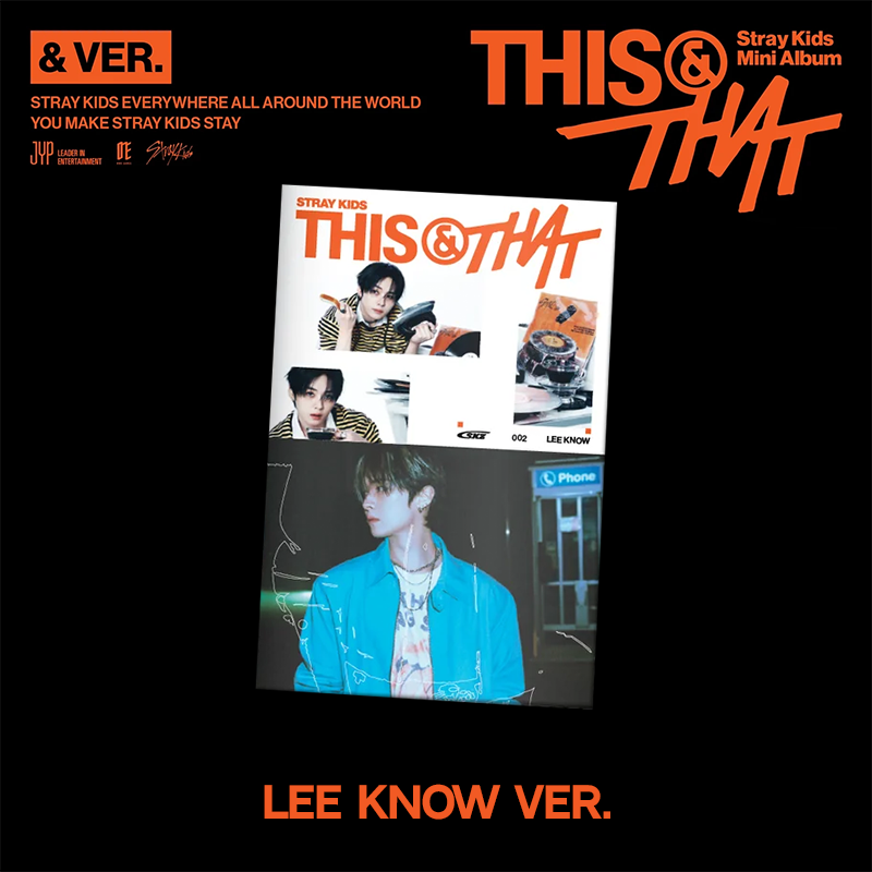 STRAY KIDS MINI ALBUM [THIS & THAT] & VER. (Random)