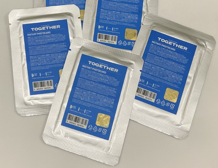 TXT OFFICIAL Instant Photocard