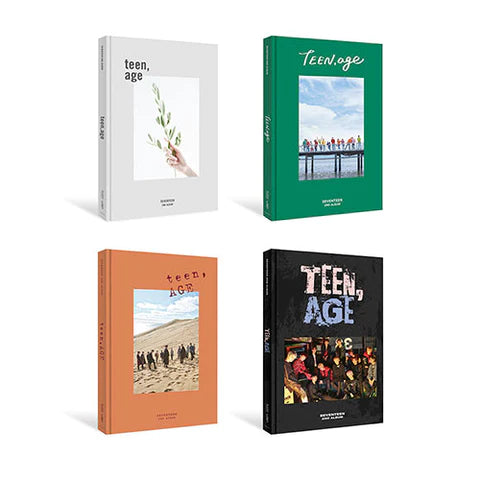 SEVENTEEN 2nd Album - TEEN AGE CD (Random Ver.)