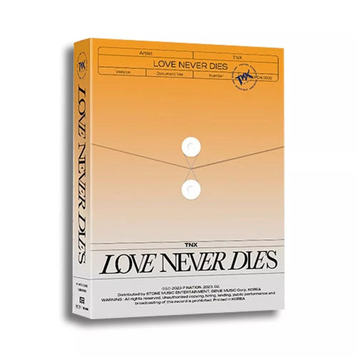 TNX - Love Never Dies [2nd Mini Album]